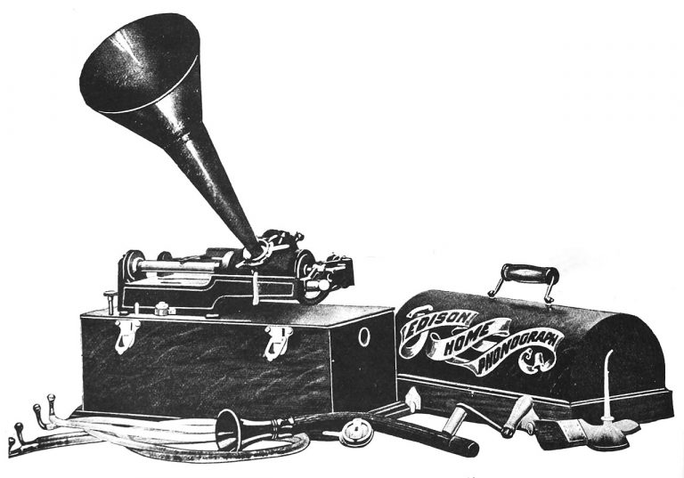 vinyl record player (foto: AnonymousUnknown author / Public domain, Wikimedia Commons)