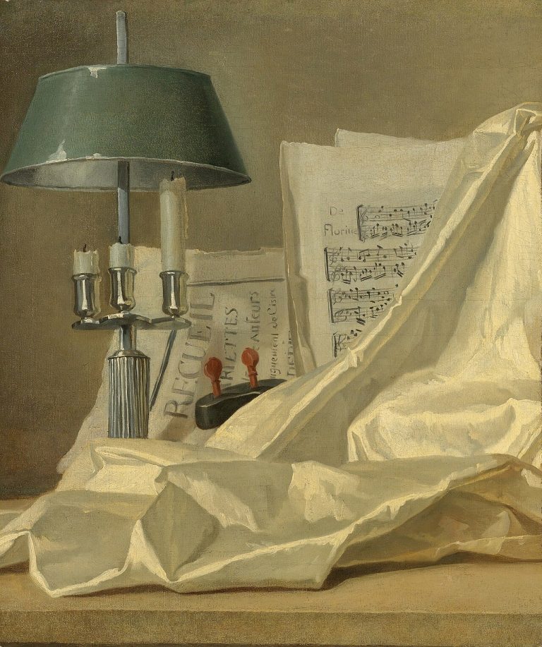 sheet music (foto: Henri-Horace Roland Delaporte (French, ca. 1724 - 1793) / Public domain, Wikimedia Commons)