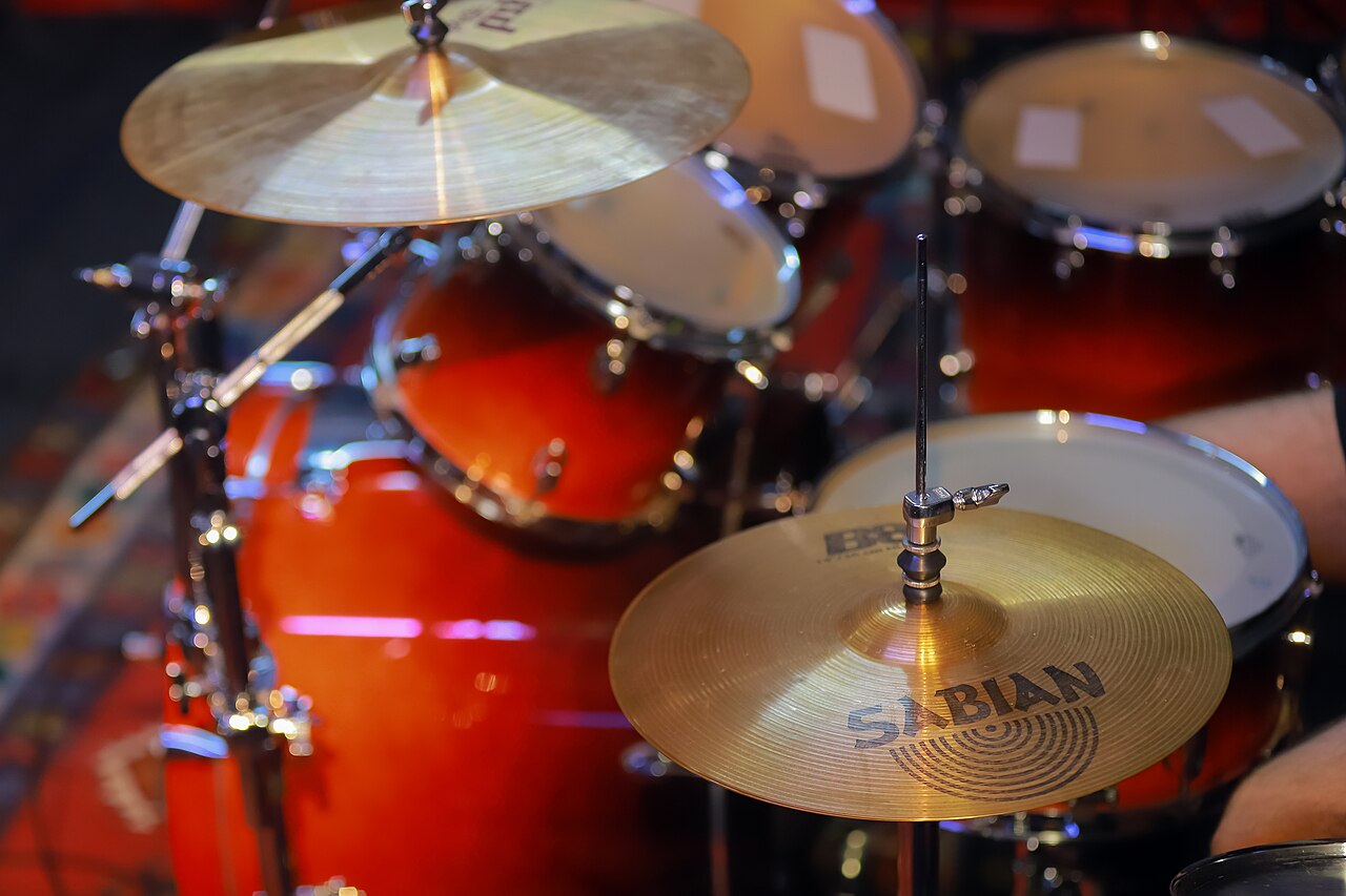 drum kit (foto: Mostafameraji / CC BY 4.0, Wikimedia Commons)