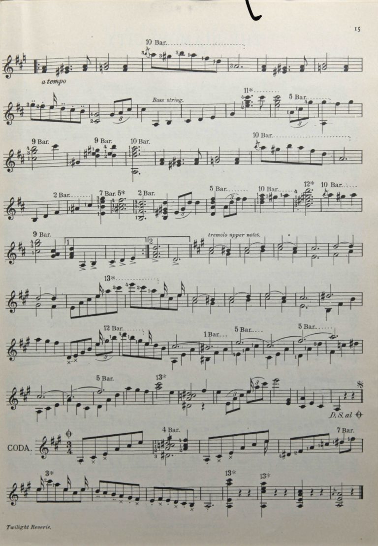 sheet music (foto: Frederick J. Bacon (1871-1948) / Public domain, Wikimedia Commons)
