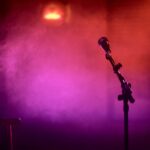 microphone stand stage