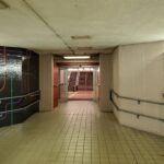 subway station corridor